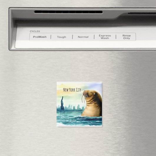 Vrijheidsbeeld in New York Magneet (Insitu (Vaatwasser))