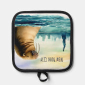 Vrijheidsbeeld in New York Pannenlap (Voorkant)