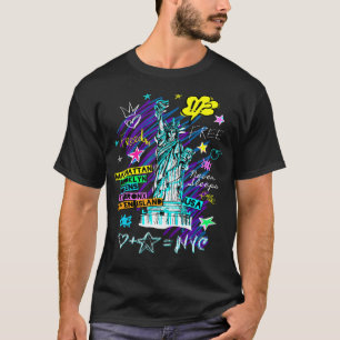 Vrijheidsbeeld in New York T-shirt