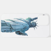 Vrijheidsbeeld iPhone Hoesje (Achterkant horizontaal)