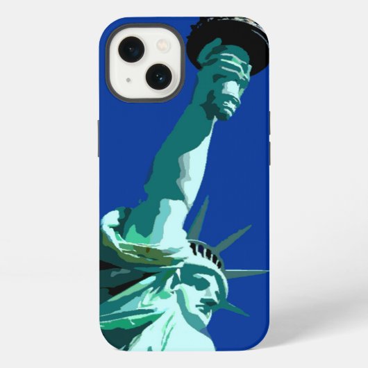 Vrijheidsbeeld iPhone Hoesje (Achterkant)