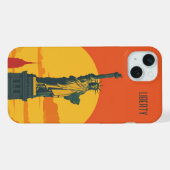 Vrijheidsbeeld iPhone Hoesje (Achterkant horizontaal)