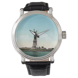 Vrijheidsbeeld jaren 1920 New York haven Horloge