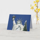 Vrijheidsbeeld Kaart (Gele Bloem)