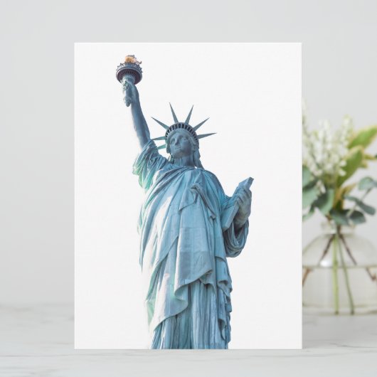 Vrijheidsbeeld Kaart (Staand voorkant)