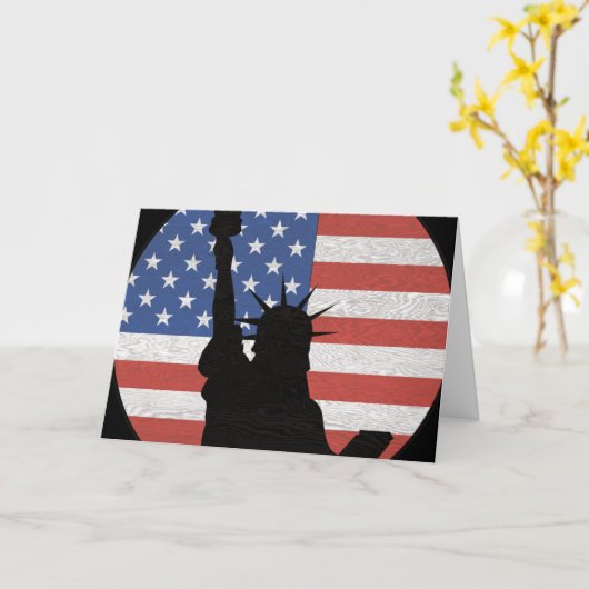 Vrijheidsbeeld Kaart (Gele Bloem)