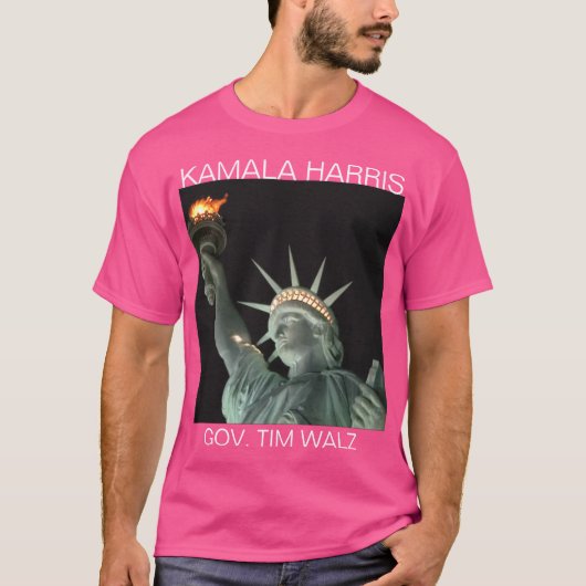 Vrijheidsbeeld KAMALA HARRIS T-Shirt (Voorkant)