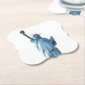 Vrijheidsbeeld Kartonnen Onderzetters (Gekanteld)