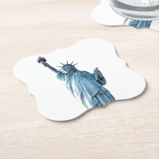 Vrijheidsbeeld Kartonnen Onderzetters (Gekanteld)