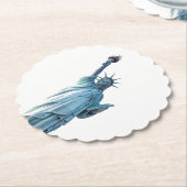 Vrijheidsbeeld Kartonnen Onderzetters (Gekanteld)