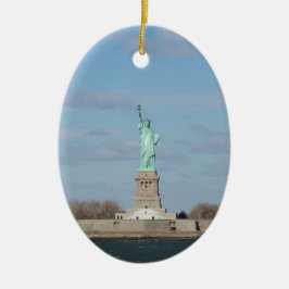 Vrijheidsbeeld Keramisch Ornament