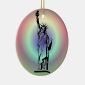 Vrijheidsbeeld Keramisch Ornament (Rechts)