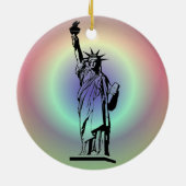 Vrijheidsbeeld Keramisch Ornament (Achterkant)