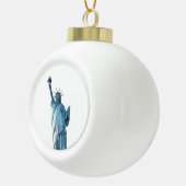 Vrijheidsbeeld Keramische Bal Ornament (Rechts)