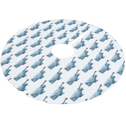 Vrijheidsbeeld Kerstboom Rok (Gekanteld)