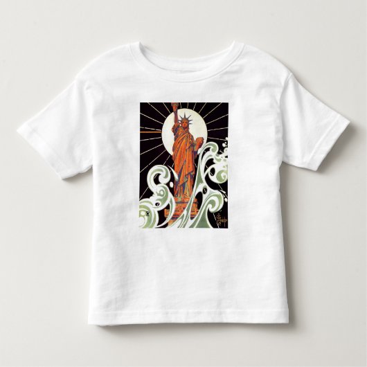 Vrijheidsbeeld Kinder Shirts (Voorkant)