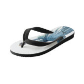 Vrijheidsbeeld Kinder Teenslippers (Schuin)