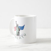 Vrijheidsbeeld Koffiemok (Voorkant links)