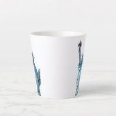 Vrijheidsbeeld Latte Mok (Voorkant)