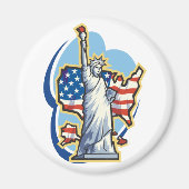 Vrijheidsbeeld Magnet (Voorkant)