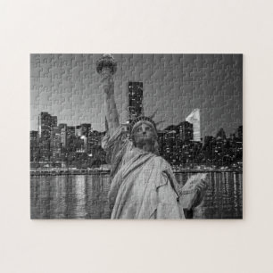Vrijheidsbeeld Manhattan Skyscrapers Legpuzzel