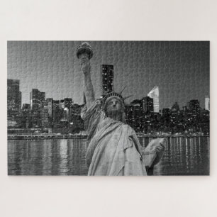 Vrijheidsbeeld Manhattan Skyscrapers Legpuzzel