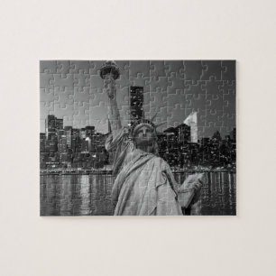 Vrijheidsbeeld Manhattan Skyscrapers Legpuzzel
