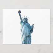 Vrijheidsbeeld Menu (Achterkant)