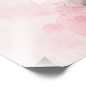 Vrijheidsbeeld met vlag waterverf foto afdruk (Hoek)