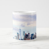 Vrijheidsbeeld met World Trade Center Grote Koffiekop (Voorkant)