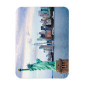 Vrijheidsbeeld met World Trade Center Magneet (Verticaal)