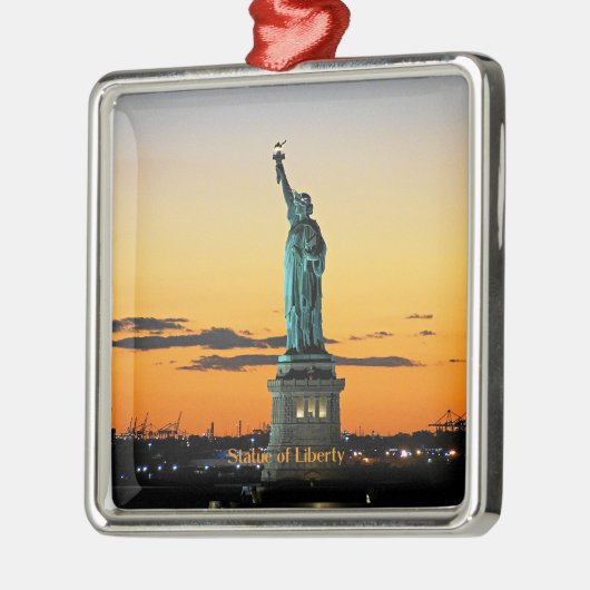 Vrijheidsbeeld Metalen Ornament (Links)