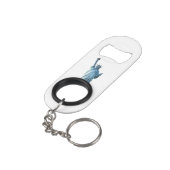 Vrijheidsbeeld Mini Flessenopener (Achterkant Gekanteld)