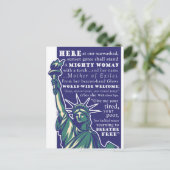 Vrijheidsbeeld, Moeder der Ballingen - Briefkaart (Staand voorkant)