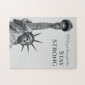 Vrijheidsbeeld Motivatie NY Sterk blijven Legpuzzel (Horizontaal)