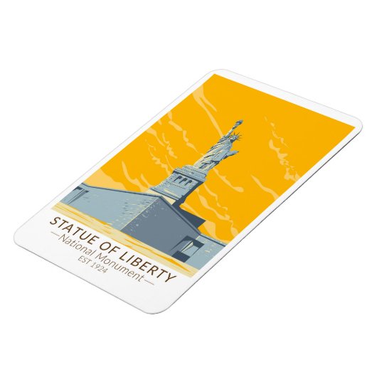 Vrijheidsbeeld nationaal monument magneet (Linkerzijde)