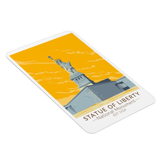 Vrijheidsbeeld nationaal monument magneet (Rechterzijde)