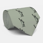 Vrijheidsbeeld Necktie Stropdas (Opgerold)