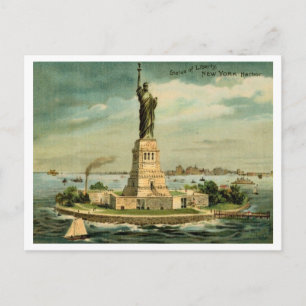 Vrijheidsbeeld New York 1906 Briefkaart
