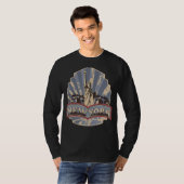 Vrijheidsbeeld New York 4 juli T-shirt (Voorkant volledig)