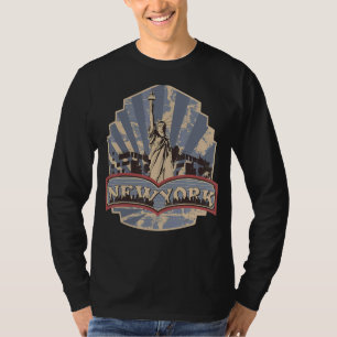 Vrijheidsbeeld New York 4 juli T-shirt