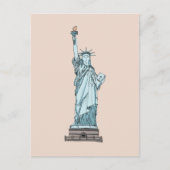 Vrijheidsbeeld - New York - Briefkaart (Voorkant)