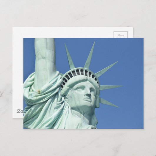 Vrijheidsbeeld - New York - Briefkaart (Voorkant / Achterkant)