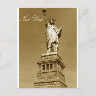 Vrijheidsbeeld, New York Briefkaart