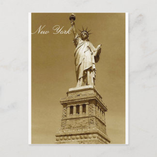 Vrijheidsbeeld, New York Briefkaart