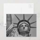 Vrijheidsbeeld New York City Briefkaart (Voorkant / Achterkant)