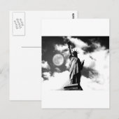 Vrijheidsbeeld New York City Briefkaart (Voorkant / Achterkant)