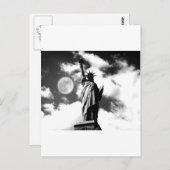 Vrijheidsbeeld New York City Briefkaart (Voorkant / Achterkant)