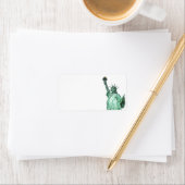 Vrijheidsbeeld, New York City Etiket (Insitu)