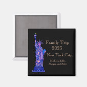 Vrijheidsbeeld-New York City-Landmark Magneet (Voorkant / Achterkant)